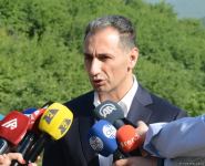 Строительство железной дороги Горадиз – Агбенд, аэропорта в Физули ведется быстрыми темпами – министр (ФОТО)