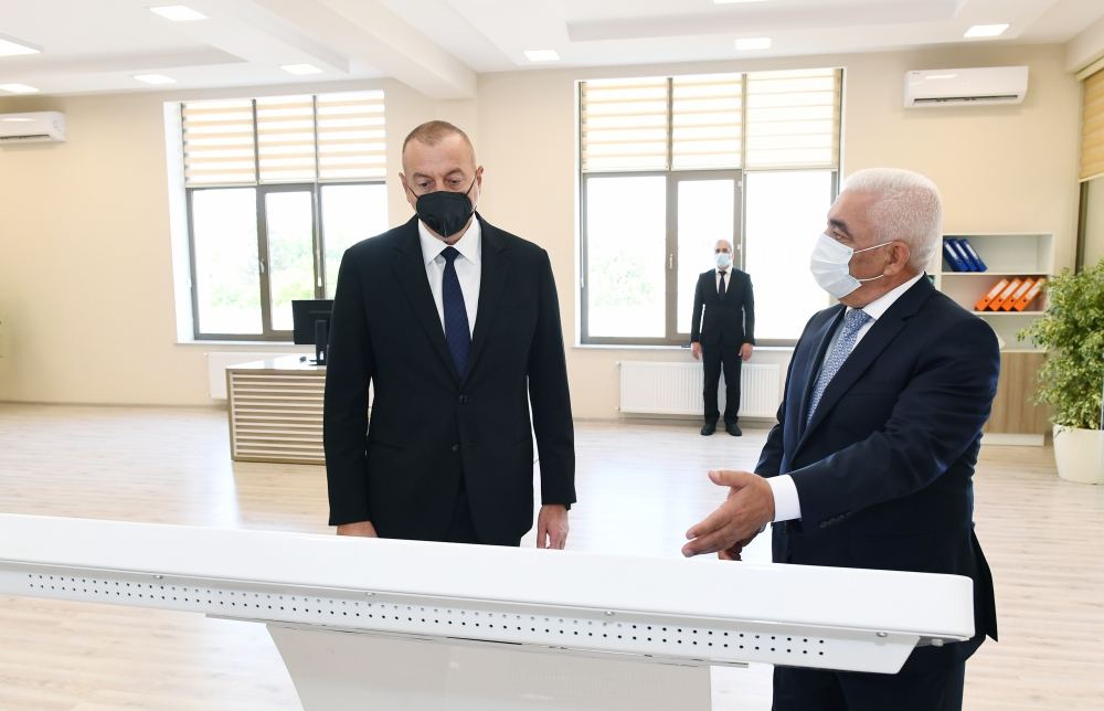 Президент Ильхам Алиев принял участие в открытии подстанции "Бинагади" (ФОТО/ВИДЕО)
