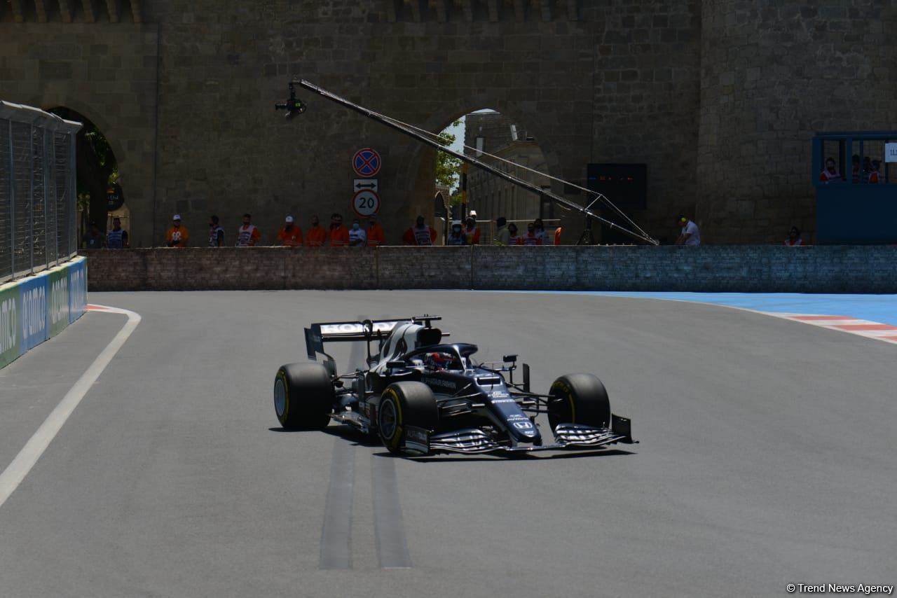 Practice Sessions of F1 Azerbaijan Grand Prix kick off in Baku (PHOTO)