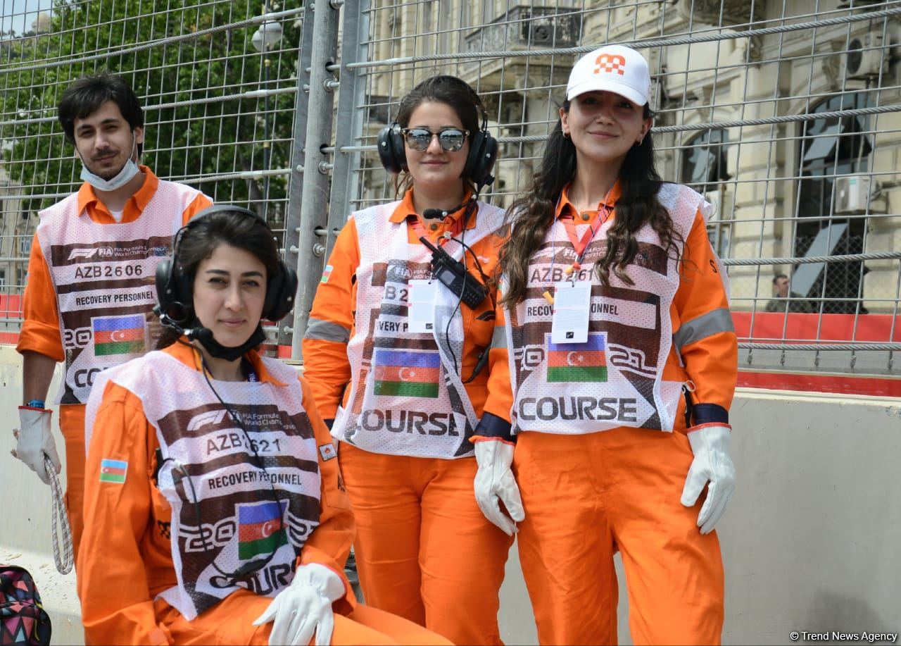 Practice Sessions of F1 Azerbaijan Grand Prix kick off in Baku (PHOTO)