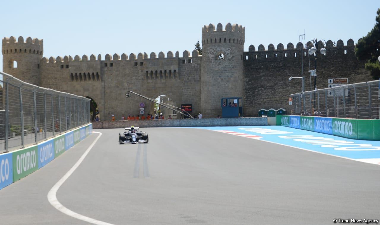 Practice Sessions of F1 Azerbaijan Grand Prix kick off in Baku (PHOTO)