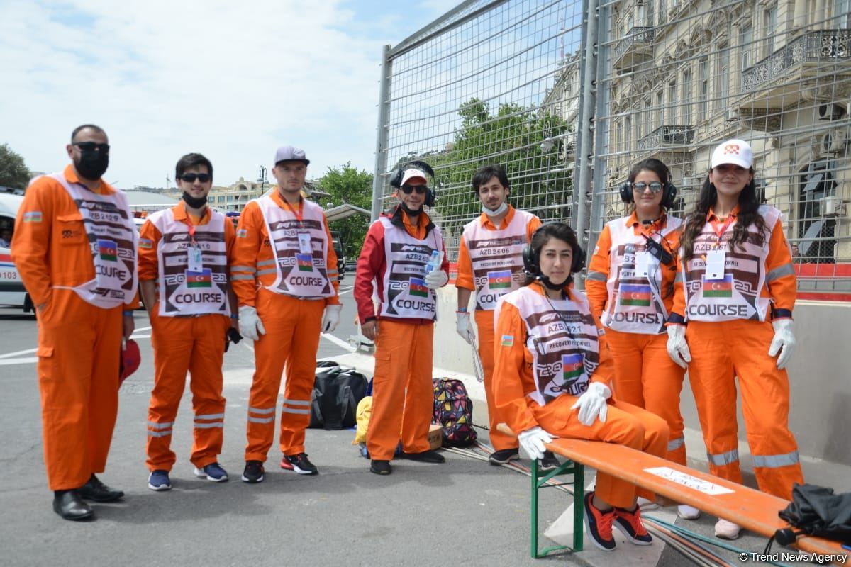 Practice Sessions of F1 Azerbaijan Grand Prix kick off in Baku (PHOTO)