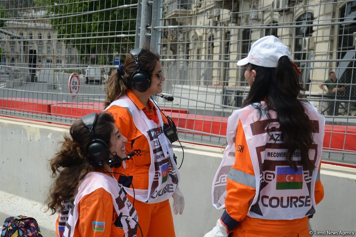 Practice Sessions of F1 Azerbaijan Grand Prix kick off in Baku (PHOTO)