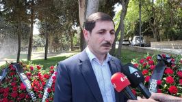 Общественность чтит память журналистов, погибших в результате подрыва на мине в Кельбаджаре (ФОТО/ВИДЕО)