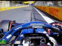 F-1 Qualifying Session of Azerbaijan Grand Prix records first crash (PHOTO)