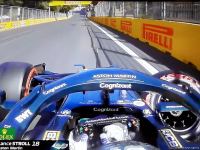 F-1 Qualifying Session of Azerbaijan Grand Prix records first crash (PHOTO)