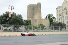 F2 Sprint Race 3 starts in Baku (PHOTO)