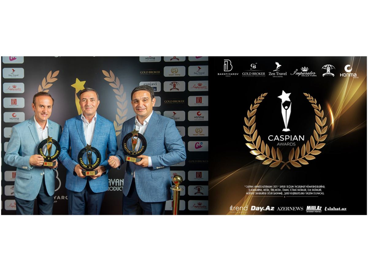 В Баку прошла церемония награждения премией "Caspian Awards Azerbaijan 2021" (ФОТО)