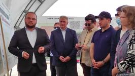 Иностранные дипломаты ознакомились с проектами «Умное село» и «Умный город» в Агдаме (ФОТО)