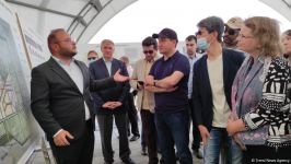 Иностранные дипломаты ознакомились с проектами «Умное село» и «Умный город» в Агдаме (ФОТО)