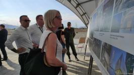 Иностранные дипломаты ознакомились с проектами «Умное село» и «Умный город» в Агдаме (ФОТО)