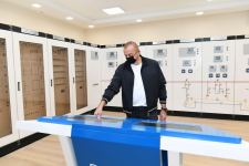 Президент Ильхам Алиев принял участие в открытии подстанции «Физули» (ФОТО)
