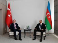 Состоялась встреча Президентов Азербайджана и Турции один на один (ФОТО/ВИДЕО)