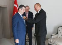 Состоялась встреча Президентов Азербайджана и Турции один на один (ФОТО/ВИДЕО)