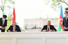 Президенты Азербайджана и Турции подписали Шушинскую декларацию о союзнических отношениях (ФОТО/ВИДЕО)