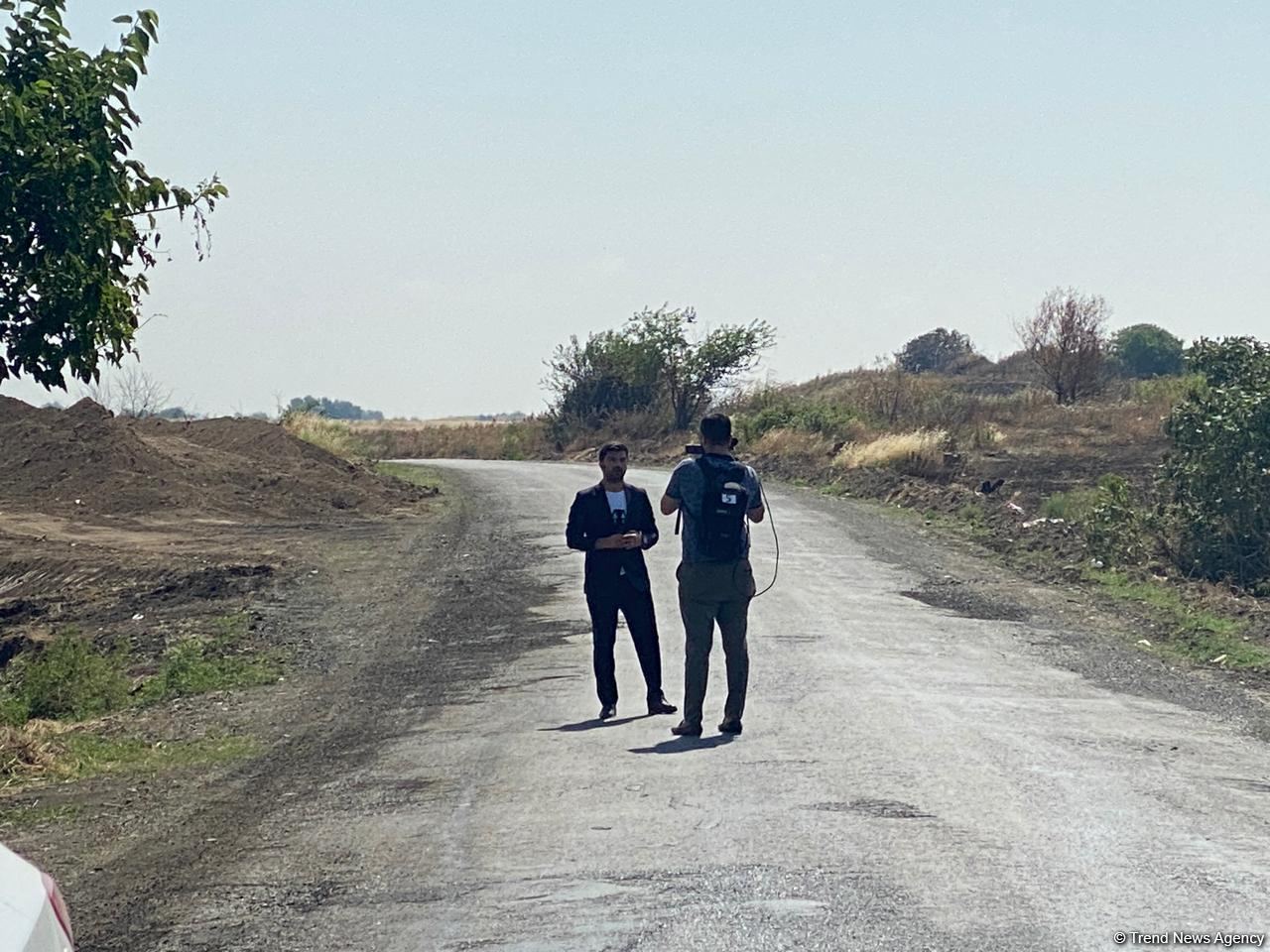 Организована поездка журналистов в Физулинский район (ФОТО)