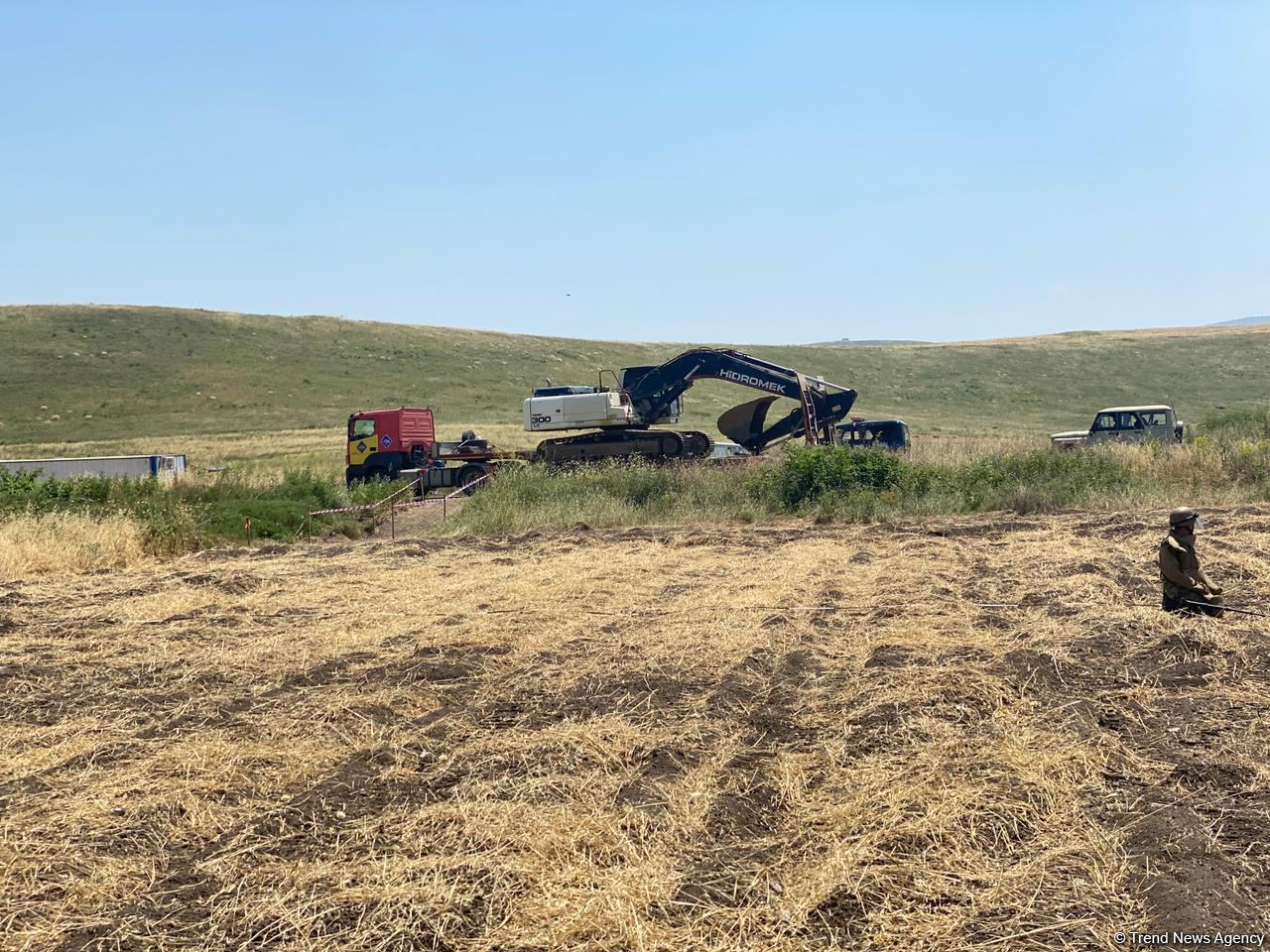 Azerbaijan, Turkish sappers continue mine-clearing operations in liberated lands (PHOTO)
