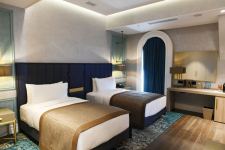 Azerbaijani president, first lady attend inauguration of InterContinental Baku hotel (PHOTO)