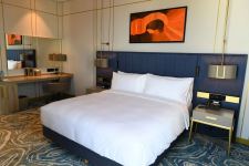 Azerbaijani president, first lady attend inauguration of InterContinental Baku hotel (PHOTO)