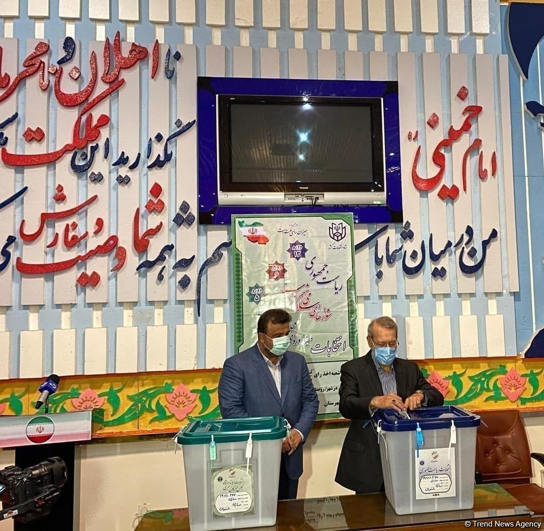Iran's current president, presidential candidates cast votes in presidential election (PHOTO)