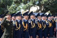 Начальник Военного лицея им. Нахчыванского обратился к курсантам первого после Отечественной войны выпуска (ФОТО/ВИДЕО)