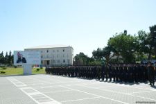 Начальник Военного лицея им. Нахчыванского обратился к курсантам первого после Отечественной войны выпуска (ФОТО/ВИДЕО)