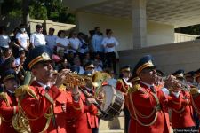 Начальник Военного лицея им. Нахчыванского обратился к курсантам первого после Отечественной войны выпуска (ФОТО/ВИДЕО)