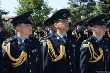 Начальник Военного лицея им. Нахчыванского обратился к курсантам первого после Отечественной войны выпуска (ФОТО/ВИДЕО)