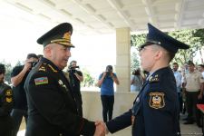 Начальник Военного лицея им. Нахчыванского обратился к курсантам первого после Отечественной войны выпуска (ФОТО/ВИДЕО)
