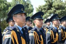 Начальник Военного лицея им. Нахчыванского обратился к курсантам первого после Отечественной войны выпуска (ФОТО/ВИДЕО)