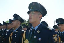Начальник Военного лицея им. Нахчыванского обратился к курсантам первого после Отечественной войны выпуска (ФОТО/ВИДЕО)