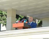 Начальник Военного лицея им. Нахчыванского обратился к курсантам первого после Отечественной войны выпуска (ФОТО/ВИДЕО)