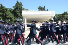 Начальник Военного лицея им. Нахчыванского обратился к курсантам первого после Отечественной войны выпуска (ФОТО/ВИДЕО)