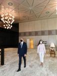 Президент Ильхам Алиев и Первая леди Мехрибан Алиева ознакомились с условиями, созданными после реконструкции во дворце "Гюлистан" (ФОТО/ВИДЕО)