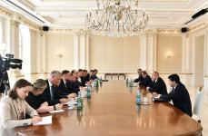 Президент Ильхам Алиев принял глав МИД Румынии, Австрии, Литвы и делегацию ЕС (ФОТО/ВИДЕО)