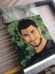 Гобелен с изображением шехида Самира Качаева передан азербайджанскому музею (ФОТО)