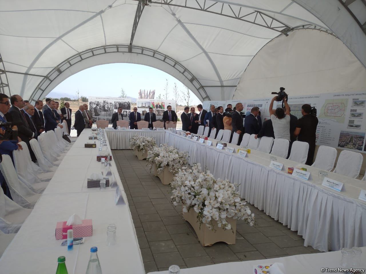 Joint meeting of working groups of Coordination Headquarters being held in Azerbaijan's Aghdam (PHOTO)