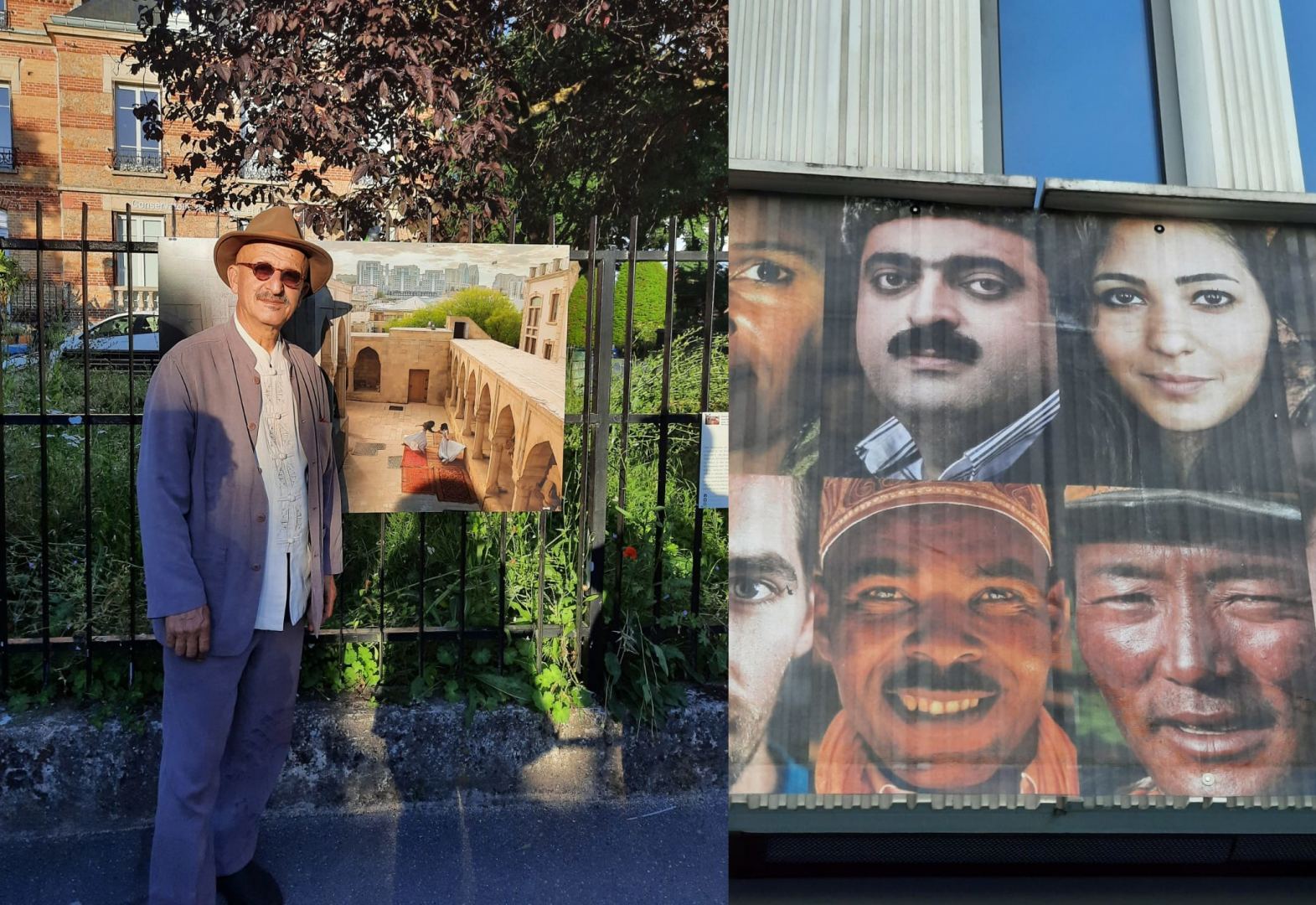 На улицах французского города появились фотографии азербайджанцев и Баку. Реза Дегати рассказывает о реалиях Карабаха (ФОТО)