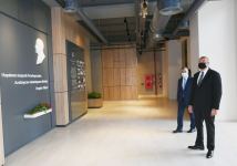Azerbaijani president attends inauguration of DOST center in Absheron (PHOTO)