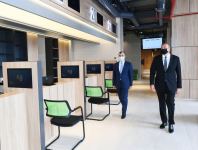 Azerbaijani president attends inauguration of DOST center in Absheron (PHOTO)