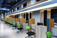 Azerbaijani president attends inauguration of DOST center in Absheron (PHOTO)