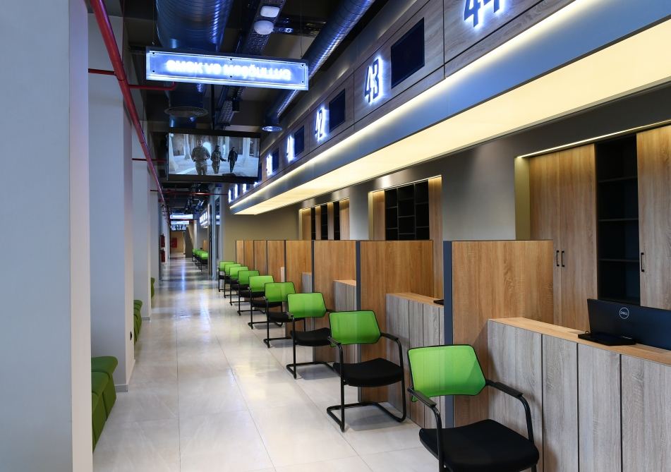 Azerbaijani president attends inauguration of DOST center in Absheron (PHOTO)