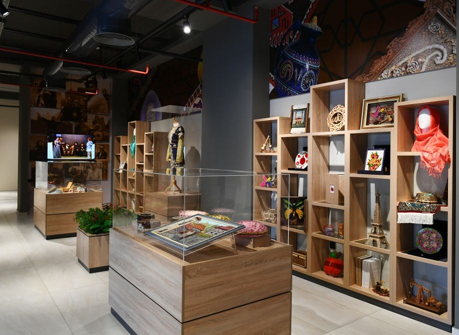 Azerbaijani president attends inauguration of DOST center in Absheron (PHOTO)