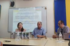 В Киеве состоялась встреча с азербайджанским поэтом Саламом Сарваном (ФОТО)