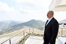 Azerbaijani president views activity of Chovdar integrated regional processing area of AzerGold in Dashkasan district (PHOTO)