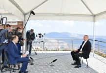 Azerbaijani president views activity of Chovdar integrated regional processing area of AzerGold in Dashkasan district (PHOTO)