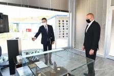 Azerbaijani president views activity of Chovdar integrated regional processing area of AzerGold in Dashkasan district (PHOTO)