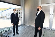 Azerbaijani president views activity of Chovdar integrated regional processing area of AzerGold in Dashkasan district (PHOTO)