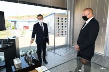 Azerbaijani president views activity of Chovdar integrated regional processing area of AzerGold in Dashkasan district (PHOTO)