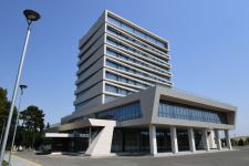 President Ilham Aliyev attends opening of Naftalan Central Sanatorium (PHOTO)